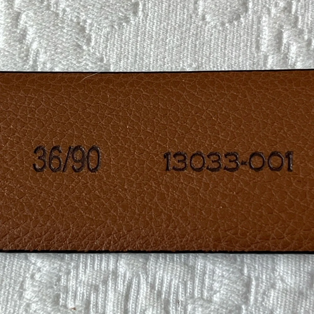 NEW Men’s Wearhouse Black Genuine Leather Italy Belt Size 36